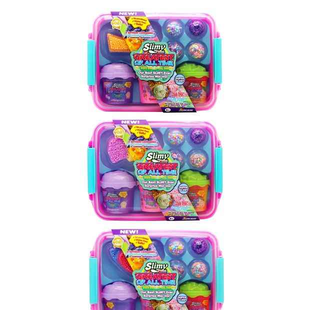 Slimy Greatest Of All Time Med Gift Set With Mix-Ins - Assorted*