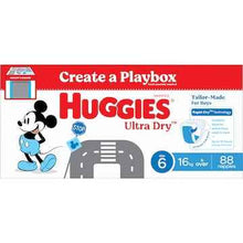 Huggies Ultra Dry Nappies Junior Boys Size 6 88 pack