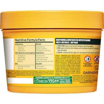 Garnier Fructis Hair Food Nourishing Banana 390mL
