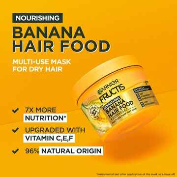 Garnier Fructis Hair Food Nourishing Banana 390mL