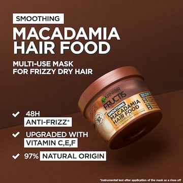 Garnier Fructis Hair Food Smoothing Macadamia 390mL
