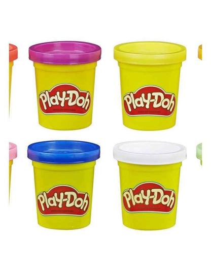 Modelling Dough 8 Pack - Non-Toxic, Assorted Colours