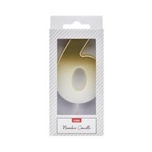 COLES CANDLE GOLD OR SILVER:NO 6:.:1 EACH
