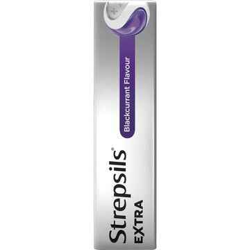 Strepsils Extra Blackcurrant Sore Throat Lozenges 16 pack