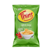 THINS POTATO CHIPS:LIGHT TANGY:.:175 GRAM
