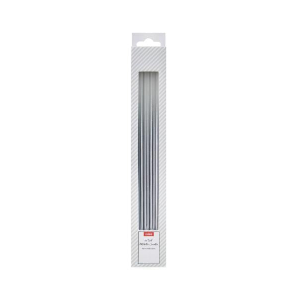 Tall Metallic Candles