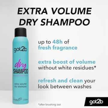 got2b Dry Shampoo Extra Volume 200mL