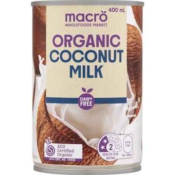 Macro Organic Coconut Milk 400mL