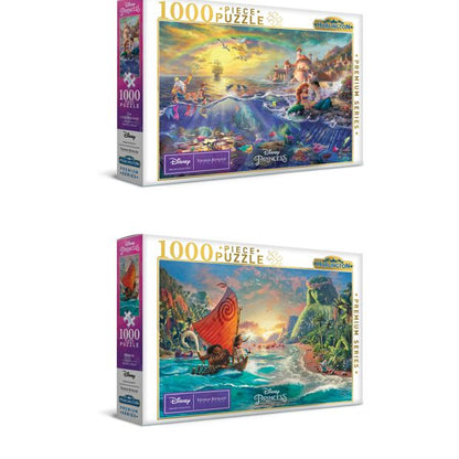 Harlington-Kinkade Disney Princess 1000 Piece Jigsaw Puzzle - Assorted*