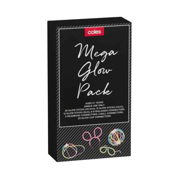 COLES MEGA GLOW PACK