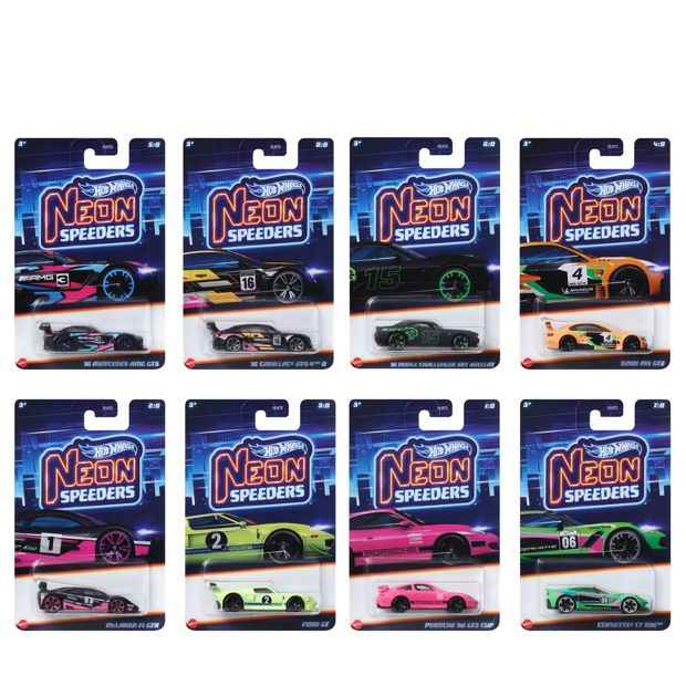 Hot Wheels Neon Speeders Vehicle - Assorted*