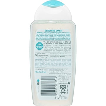 Femfresh Sensitive Wash 250mL
