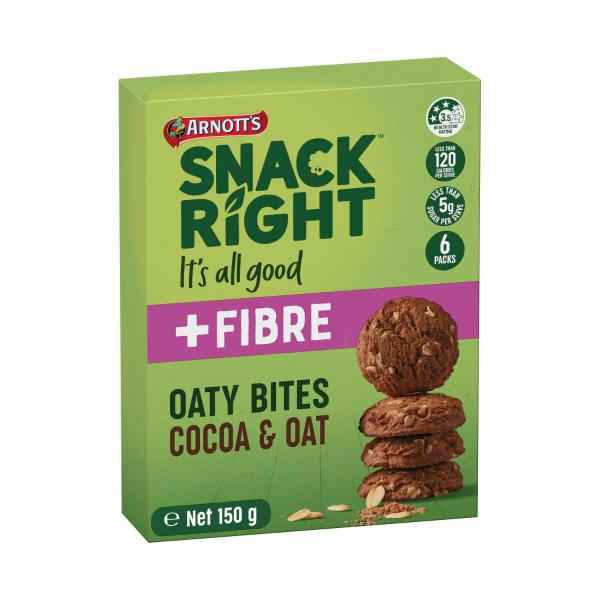 Snackright Bites Biscuits Cocoa & Oat