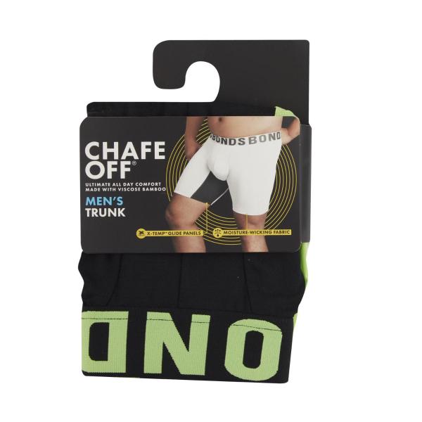BONDS MENS CHAFE OFF TRUNK L 1 PACK