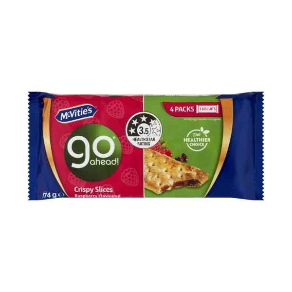 Healthier Choice Go Ahead Biscuits Raspberry 4 Pack