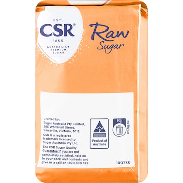 CSR Raw Sugar 500g