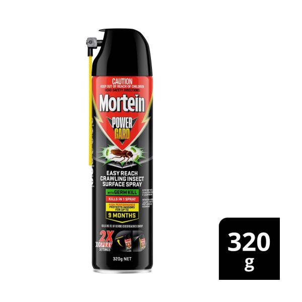 Powergard Crawling Insect Killer Easy Reach With Germ Kill