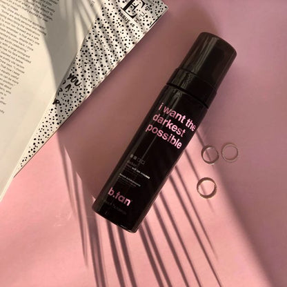 b.tan I Want The Darkest Tan Possible - Self Tan Mousse 200mL