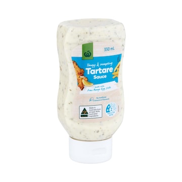 Woolworths Tartare Sauce 330mL