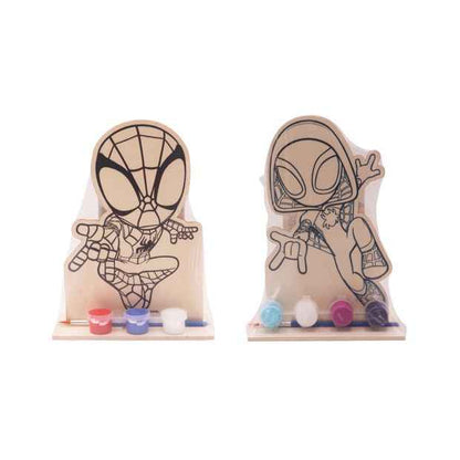 Spidey and His Amazing Friends Paint Your Own Wooden Character - Assorted*