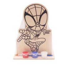 Spidey and His Amazing Friends Paint Your Own Wooden Character - Assorted*