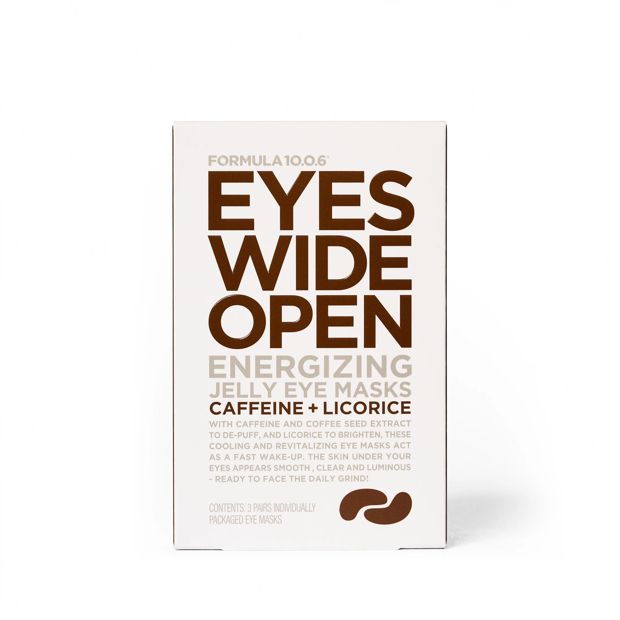 Formula 10.0.6 Eyes Wide Open Eye Masks 3 Pairs