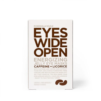 Formula 10.0.6 Eyes Wide Open Eye Masks 3 Pairs