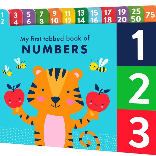 123 Chunky Tabbed Board Book