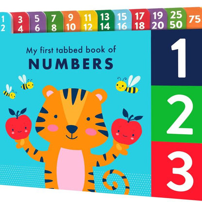 123 Chunky Tabbed Board Book