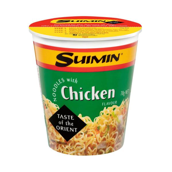 SUIMIN NOODLE CUP :CHICKEN NOODLE:.:70 GRAM