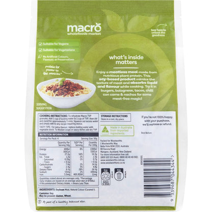 Macro Textured Vegetable Protein 200g