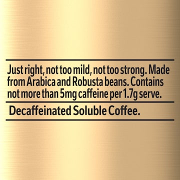 Nescafe Gold Decaf Soluble Instant Coffee 100g
