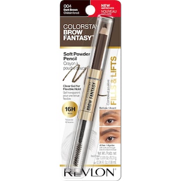 Revlon ColorStay Brow Fantasy Pencil & Gel Dark Brown each