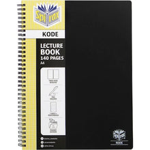 Spirax Kode A4 Lecture Notebook 140 Pages Assorted each