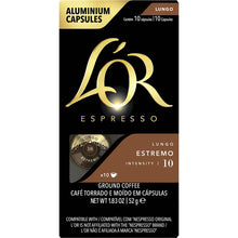 L'OR Espresso Lungo Estremo Intensity 10 Coffee Pods 10 pack