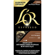 L'Or Espresso Lungo Estremo Intensity 10 Coffee Pods 10 pack