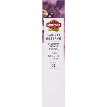 Moccona Barista Reserve Coffee Pods Intensity 8 Medium Roast Lungo 10 pack