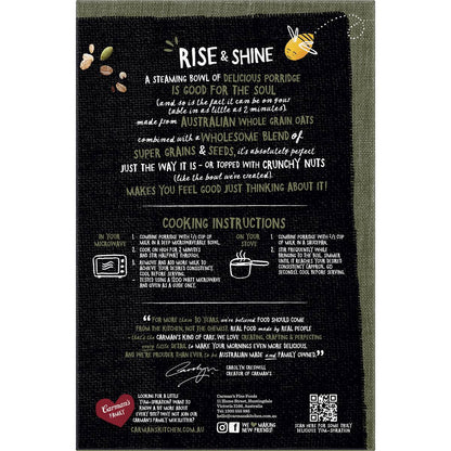 Carman's Porridge Sachets Natural 5 Grain & Super Seed 8 pack