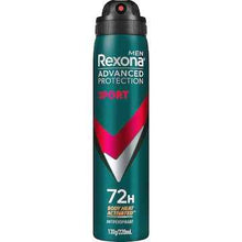 Rexona Men Advanced 72hr Deodorant Aerosol Sport 220mL
