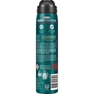 Rexona Men Advanced 72hr Deodorant Aerosol Sport 220mL