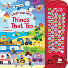 Look & Find - 50-Button Mega Sound Book - Things That Go