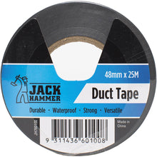 Jack Hammer Duct Tape 48mm x 25m Each