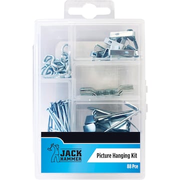 Jack Hammer Picture Hanging Kit 88 Piece each