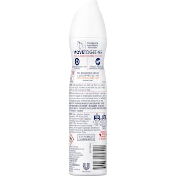 Rexona Women Advanced 72hr Deodorant Aerosol Bright Bouquet 220mL