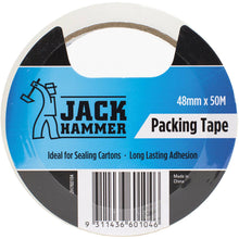 Jack Hammer Packing Tape 48mmx50m Each
