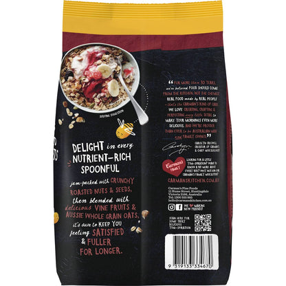 Carman's Muesli Toasted Classic Fruit & Nut 875g