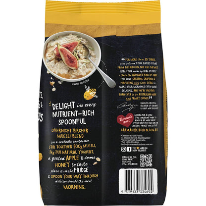 Carman's Muesli Natural Bircher 875g