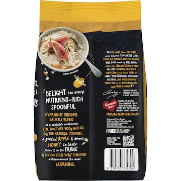 Carman's Muesli Natural Bircher 875g