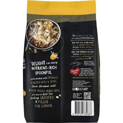 Carman's Muesli Toasted Original Fruit Free 875g