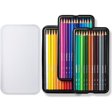 Staedtler Coloured Pencils Tin 36 pack